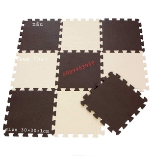 combo 100 nâu kem 30x30x1cm