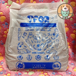 Cát đậu nành Tofu hữu cơ TFOR cho mèo siêu thơm lâu