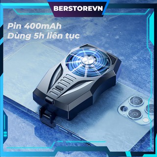 Quạt Tản Nhiệt Điện Thoại Chơi Game GT05 - Pin 400mAh - 3 Tốc độ gió - Nhỏ gọn - Cao cấp công nghệ mới