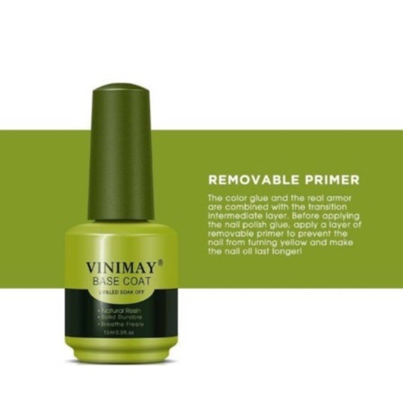 Base vinimay , base top vinimay 15ml