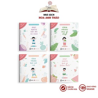 Sách Ehon Nhật Bản Bé thích ăn món gì nhỉ ? (Combo 4 cuốn)