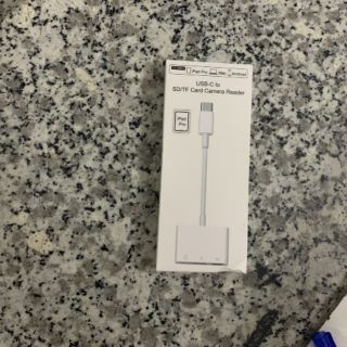 Cáp chuyển đổi từ type c sang thẻ nhớ SD/Thẻ TF card camera Reader