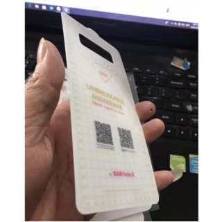 Miếng Dán Mặt Lưng PPF Dành Cho Samsung Note 8