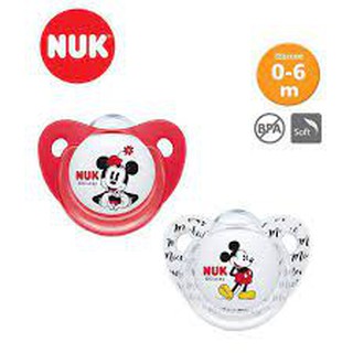 Ti ngậm nuk cho bé phiên bản disney 0-6m( CÓ TÁCH LẺ GIAO MÀU NGẪU NHIÊN)