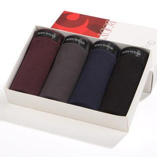 Combo hộp 4 quần lót nam Boxer cao cấp full size - Under Wear