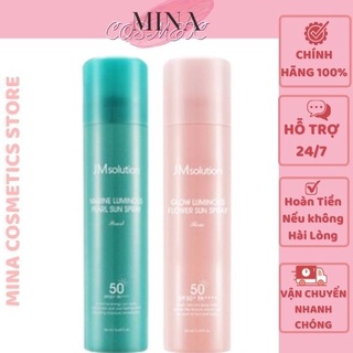 Xịt chống nắng JM Solution Marine Luminous Pearl Sun Spray SPF50+ /PA +++ 180ml