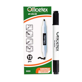 Bút Lông Bitex Officetex OT-PM001BL (Màu Đen)
