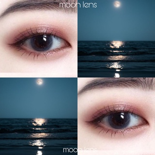 (FULL 0-6 ĐỘ)Lens mắt xám trong tự nhiên hoa tiết vân nhũ nhẹ nhàng (dòng lens sử dụng 12 tháng)