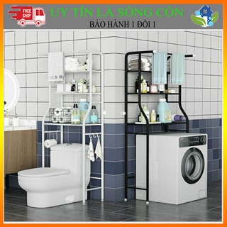 Kệ bồn cầu, máy giặt thông minh tiện lợi để nhà tắm
