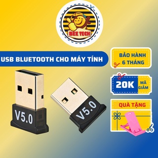 USB Bluetooth BEETECH V5.0 Dùng Cho Máy Tính Dể Thu Tín Hiệu Từ Tai Nghe Điện Thoại