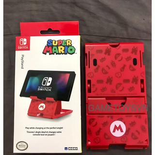 Đế dựng SUPER MARIO thương hiệu HORI cho Nintendo Switch / Switch LITE / Switch OLED, điện thoại, máy tính bảng cỡ vừa