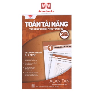 [Mã BMBAU50 giảm 7% đơn 99K] Sách: Toán Tài Năng 3B - Á Châu Books - Toán Lớp 3