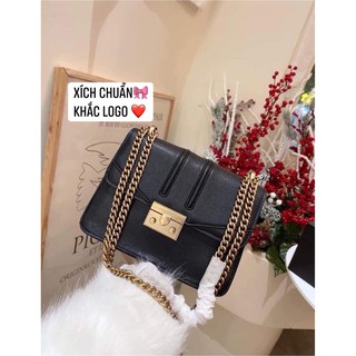 Túi xách nữ sang trọng túi Quỳnh búp bê da rắn đeo vai đeo chéo dây xích siêu hot mẫu mới nhất QBB03 + hình thật