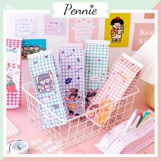 Túi đựng bút Pennie hình hộp sữa cho học sinh đựng viết đi học nhiều kiểu dáng dễ thương