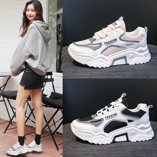 Giày thể thao nữ sneaker Fashion phản quang cực đẹp