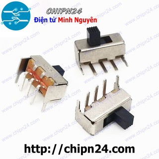 [5 CÁI] Công Tắc Gạt SS-12F23 5MM (3 chân 2 vị trí Cong)