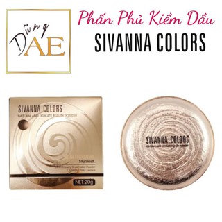 Phấn Phủ Kiềm Dầu SIVANNA COLORS Thái Lan 10g