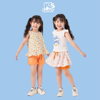 Set Áo Kèm Quần Cho Bé Gái (Từ 01 - 08 Tuổi) K's Closet B220TES, E117ONS TMMN