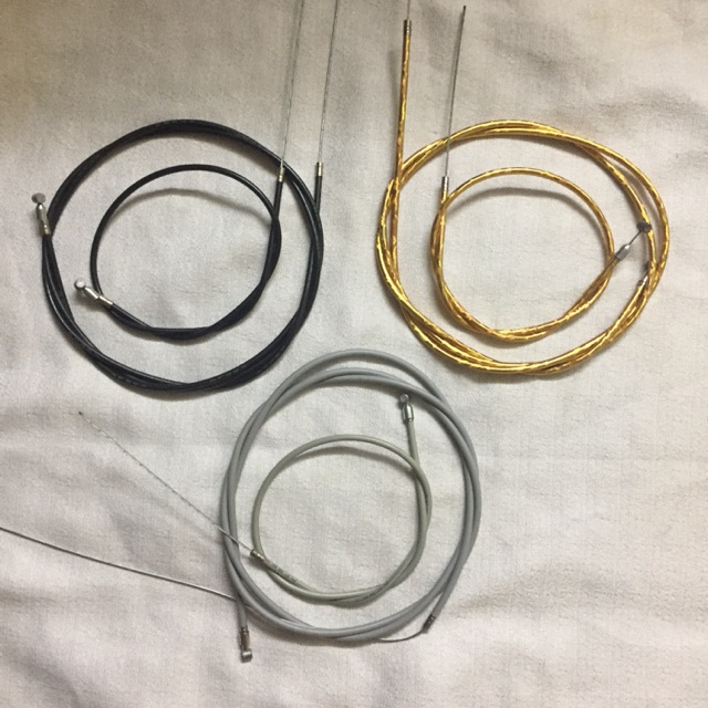 bộ dây phanh ( thắng ) xe đạp ( sau + trước )                          .