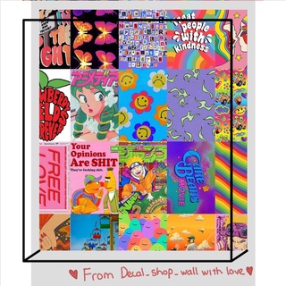 12 tấm Wall Collage - theme INDIE