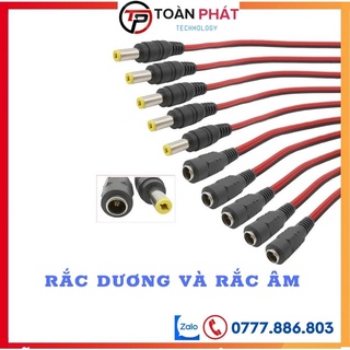Rắc DC camera 12V, Jack đực và cái, Rack camera ưu chuộng nhất hiện nay.