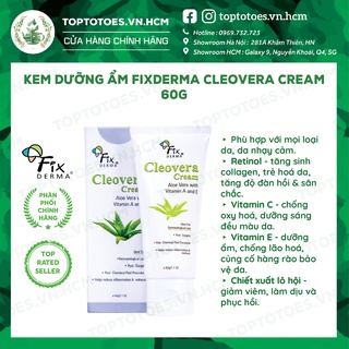 Kem dưỡng ẩm Fixderma Cleovera Cream - 60g [NHẬP KHẨU CHÍNH HÃNG 100%]