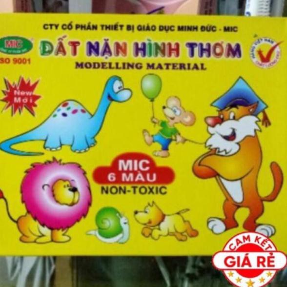 2 ĐẤT NẶN MIC THƠM 6 MÀU