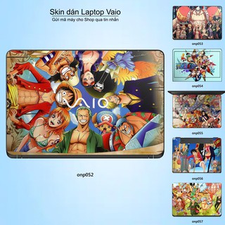 Skin dán Laptop Sony Vaio in hình Vua hải tặc (inbox mã máy cho Shop)