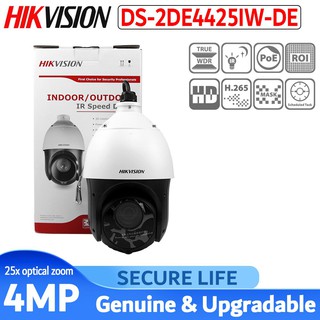 Camera IP SpeedDome quay quét 4MP HIKVISION, PTZ DS-2DE4425IW-DE, Zoom số 16x, zoom quang 25x (chính hãng Hikvision VN)