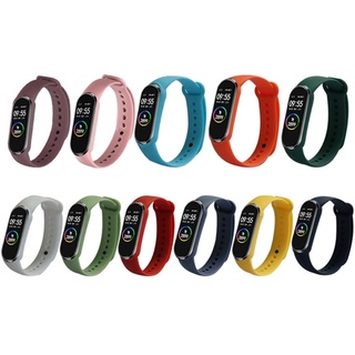 Dây đeo silicon chống mồ hôi cho Mi Band 6 5