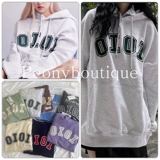 Áo Hoodie Oioi PEONYB Nữ [FREESHIP]  Sweater form rộng tay bồng chất nỉ ngoại màu pastel đẹp cá tính Ulzzang