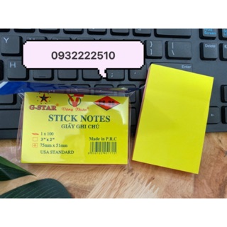 GIẤY NOTE GHI CHÚ 5 MÀu/XẤP