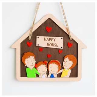 Bảng treo trang trí BA01 happy house