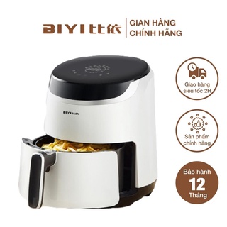 Nồi chiên không dầu AirFryer BIYI AF-69A 4L 1500W - Phủ chống dính an toàn, thép không gỉ - Bảo hành 12 tháng