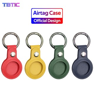 Vỏ bảo vệ TBTIC cho Apple Airtags chất liệu da với 6 màu thời trang tùy chọn chất lượng cao