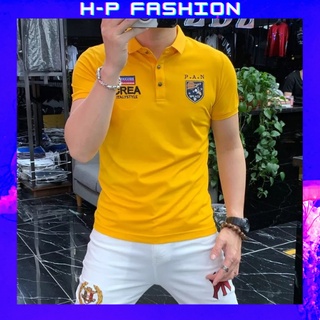 Áo Thun Nam Ngắn Tay Có Cổ  𝐅𝐑𝐄𝐄 𝐒𝐇𝐈𝐏  Áo Phông Nam Đẹp Vải Thun Co Giãn Thời Trang Hpfashion - ATNCT50