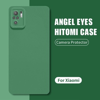 Ốp Điện Thoại Silicon Cạnh Mềm In Hình Đôi Mắt Thiên Thần Dành Cho Xiaomi Redmi Note 11 11S 10 10S Pro Mi Poco M3 M4