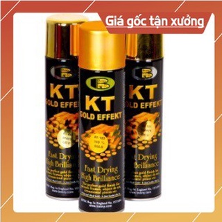 Sơn xịt mạ vàng Bosny KT Gold NK Thái Lan