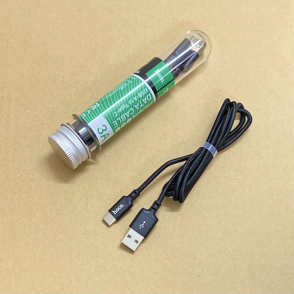 Cáp sạc HOCO X14 Type-C 3A dài 1m