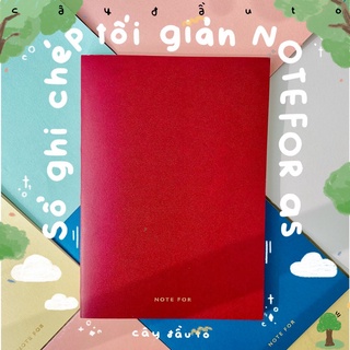 Sổ Gáy Keo Ghi Chép Tối Giản Note For 160 Trang Khổ A5
