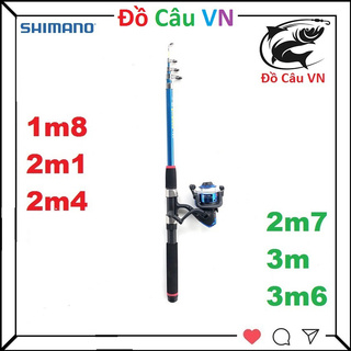 Cần câu máy Shimano Nexus ngọn đặc phản quang + Máy câu cá 2000 hàng y hình 2