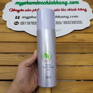 XỊT DƯỠNG NGĂN RỤNG, MỌC TÓC MURIEM 003 SCALP VITAL INFUSION JET 160G