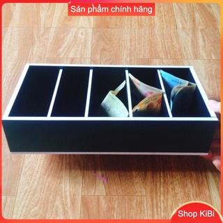 Khay phân tiền thu ngân màu đen HÀNG NGUYÊN KHỐI
