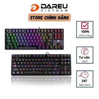 Bàn phím cơ Dareu EK87 Multiled Đen Black ( Blue/ Brown / Red Switch )