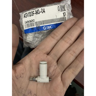 1 chiếc Van tiết lưu ASV120F-M3-04 hãng SMC