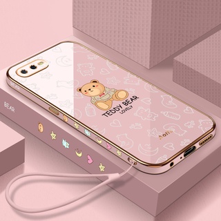 Ốp điện thoại QIANZI gấu thích hợp cho Iphone 6 Iphone 6S Iphone 7 Iphone 8 Iphone 6 Plus Iphone 6 Splus Se2020 Se2022