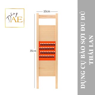 Dụng Cụ Bào Sợi Rau Củ Quả Đa Năng Bằng Gỗ - Bàn cào Đu Đủ Gỏi Somtam Thái Lan