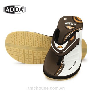 Dép lào Thái Lan nam ADDA cao cấp - 2535 - NÂU