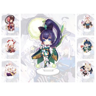 ( mini ) Mô hình nhân vật mica standee ÂM DƯƠNG SƯ ONMYOJI trang trí trưng bày in hình anime chibi đẹp
