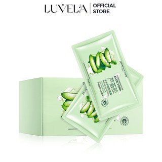 Mặt nạ dưỡng da chống lão hóa dưỡng ẩm trắng da giảm mụn tinh chất lô hội Bioaqua LUVELA MN01
